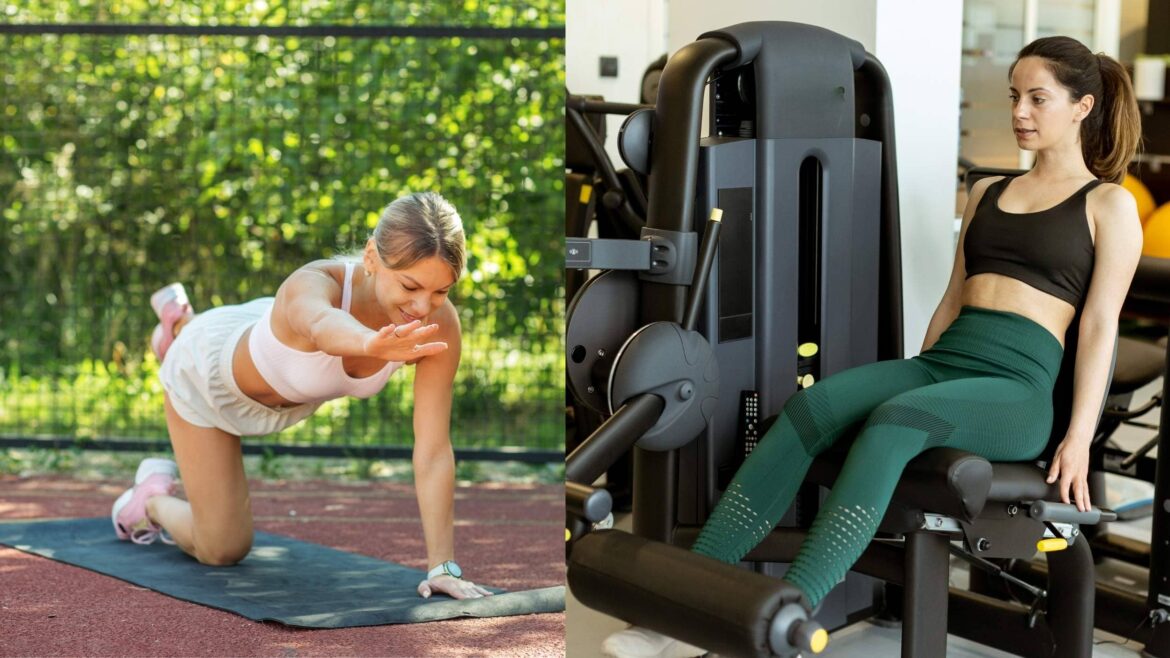 Women doing hormone sync fitness routine