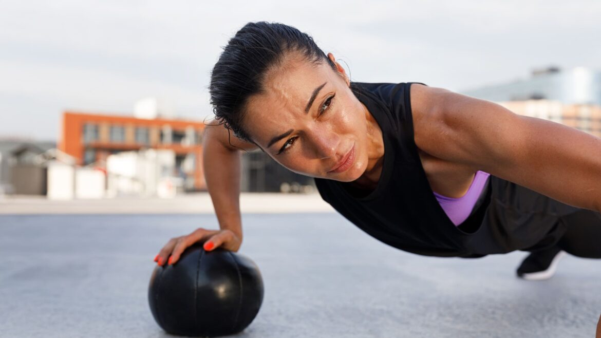 Female Fitness Push Day Sequence For Strength