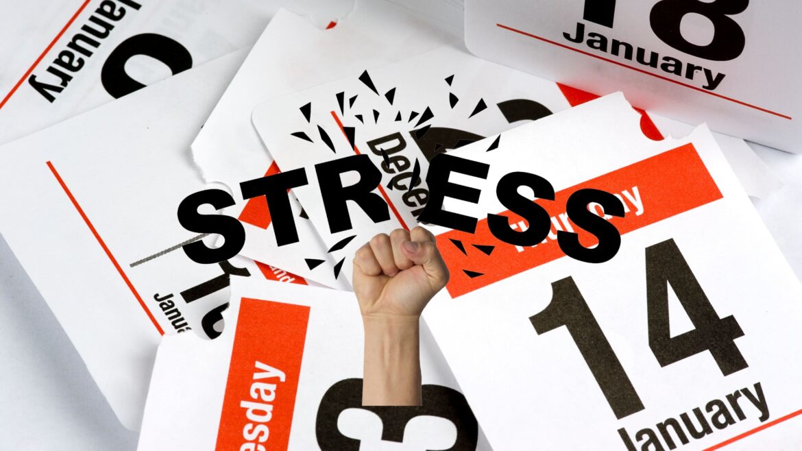 stress map for emotional hard weeks