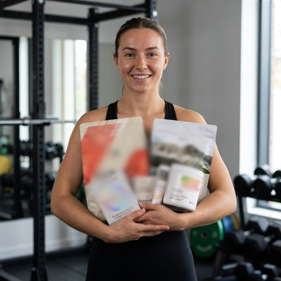 women holding 6 best women's sports supplements